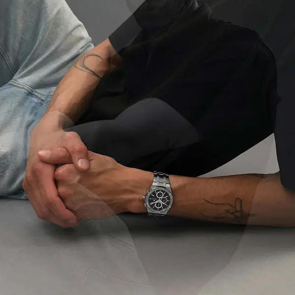 艾康石英计时码表 AI1118-SS002-330-1