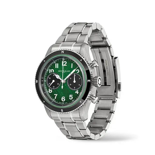 万宝龙 1858 自动计时码表 0 氧 133298