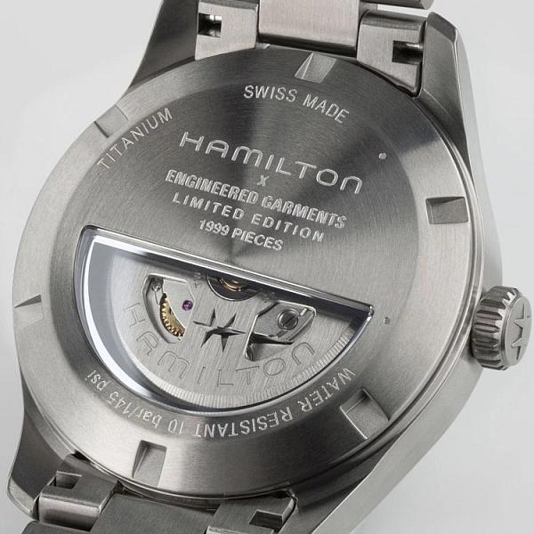 Hamilton Khaki Field Titanium Auto 36 毫米限量版工程服装