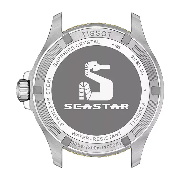 天梭 Seastar 1000 石英 GMT T120.852.22.051.00