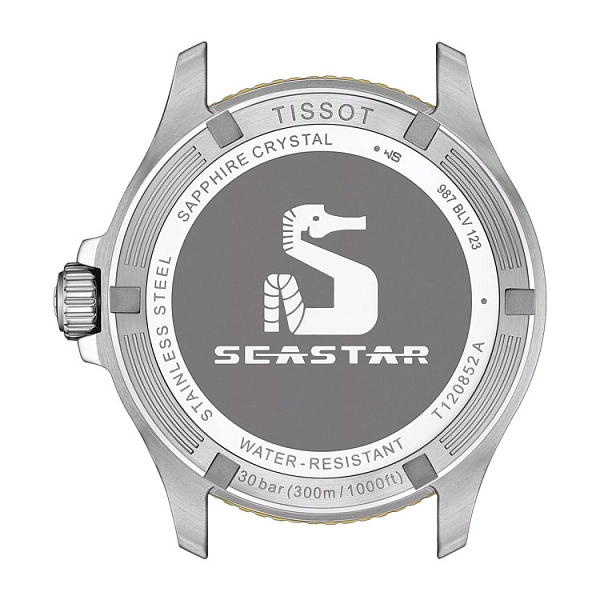 天梭 Seastar 1000 石英 GMT T120.852.22.051.00