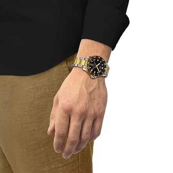 天梭 Seastar 1000 石英 GMT T120.852.22.051.00