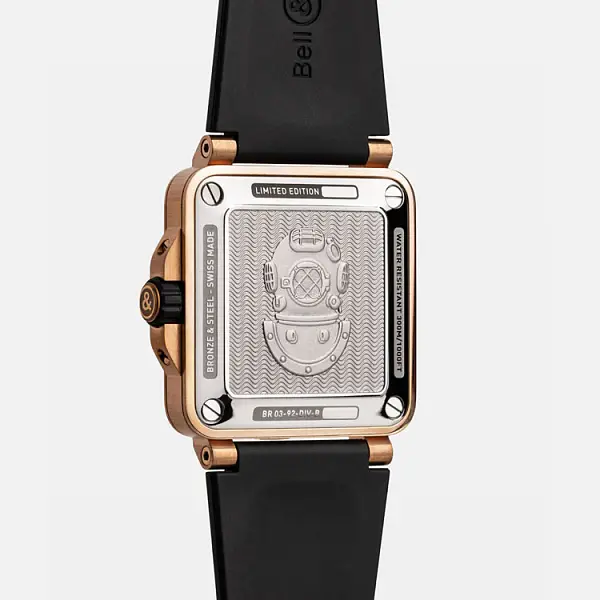 Bell & Ross BR-03 Diver Black & Green Bronze BR0392-D-LT-BR/SRB
