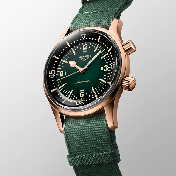 浪琴表 Legend Diver 古铜色 L3.774.1.50.2