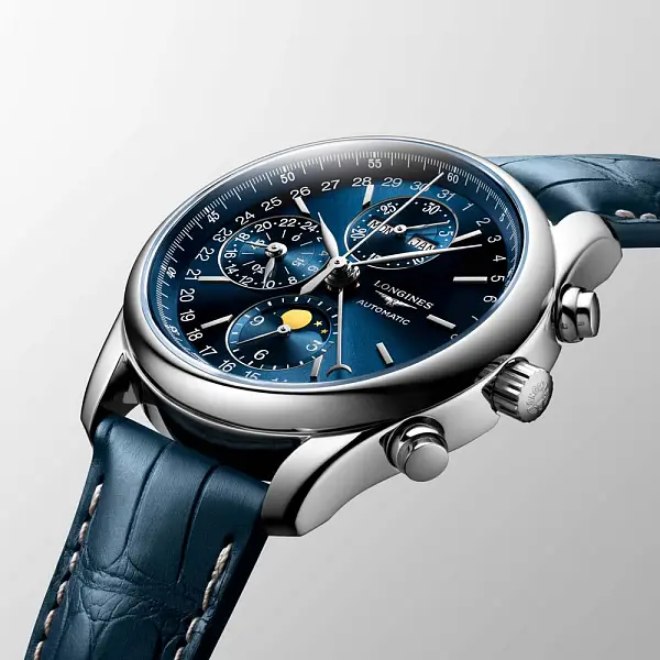 浪琴表名匠系列 计时月相腕表 L2.673.4.92.0