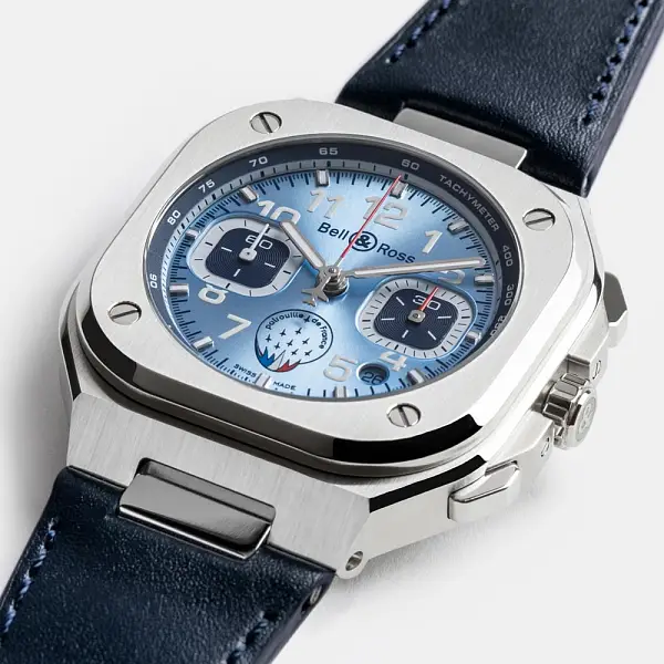 Bell & Ross BR-05 Chrono Patrouille de France BR05C-PAF-ST/SCA 计时表