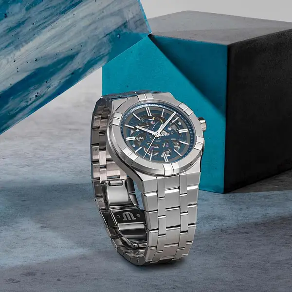 艾康自动镂空腕表 AI6008-SS002-031-1