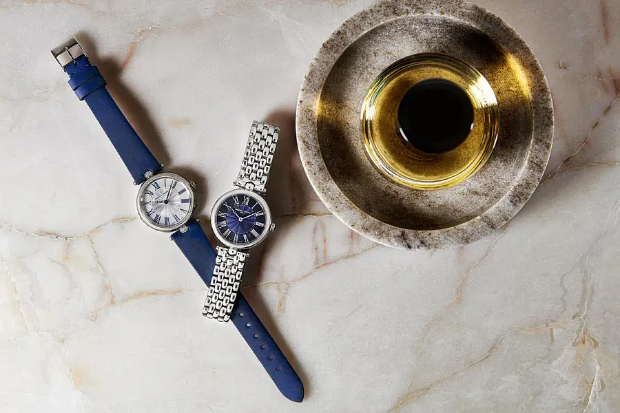 康斯登艺术装饰圆形腕表 FC-200MPWN2AR2D6