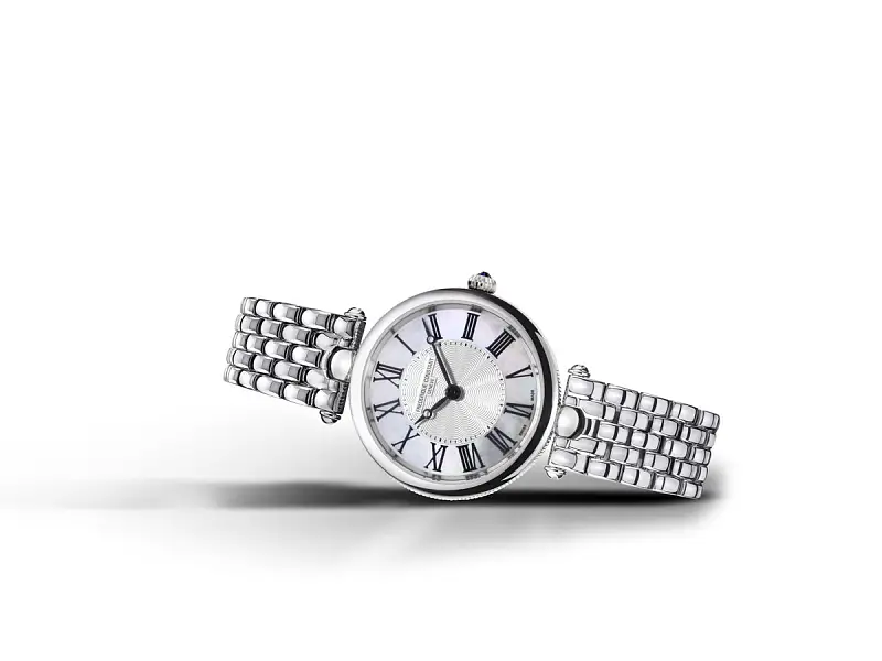 康斯登经典Déco圆形腕表FC-200MPW2AR6B