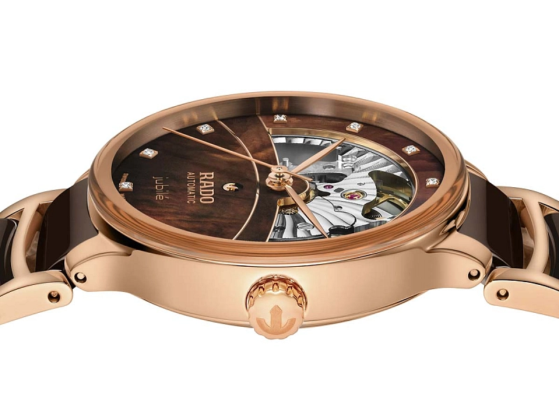 Rado Centrix 自动钻石镂空心形腕表 R30029902
