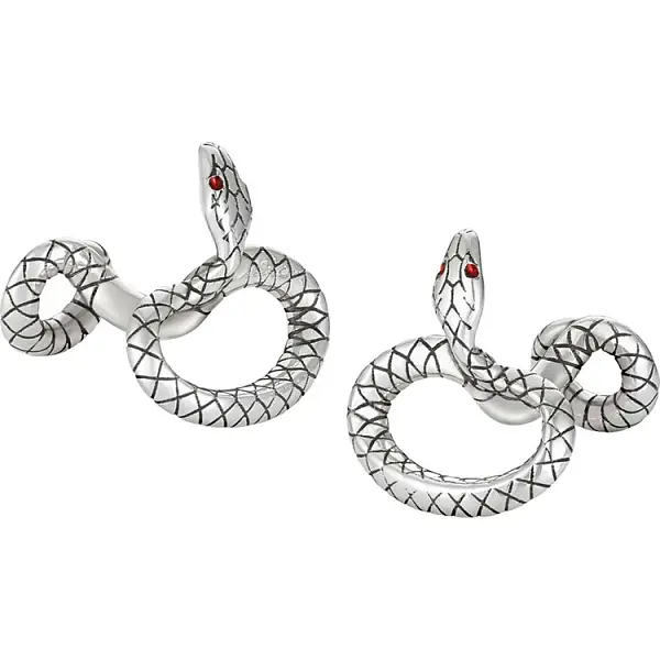 万宝龙蛇形袖扣 114752