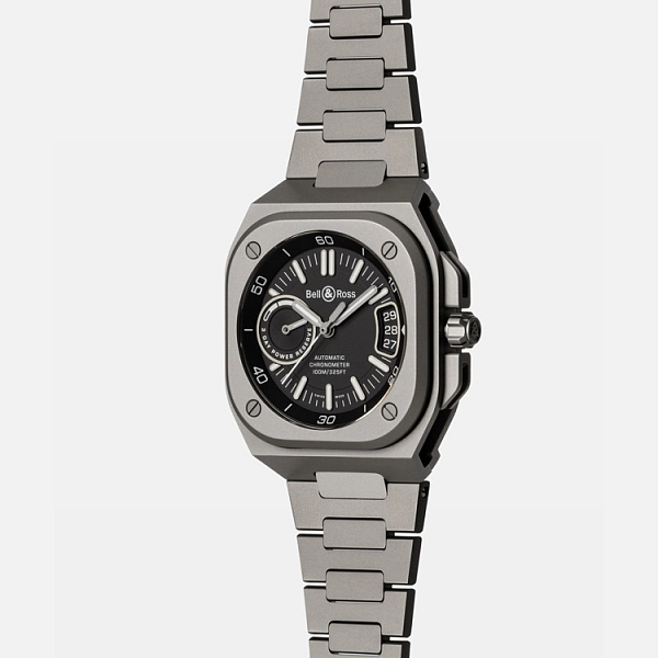 Bell & Ross BR-X5 黑色钛合金 BRX5R-BL-TI/STI