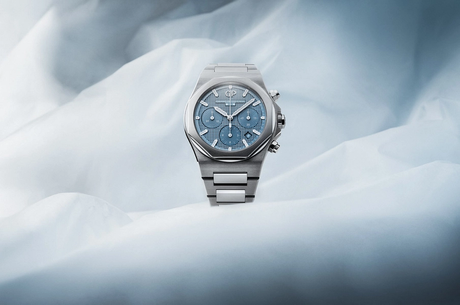 芝柏 Laureato 冰蓝计时码表 81020-11-3370-1GM