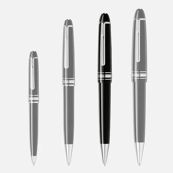 万宝龙 Meisterstück Platinum Line 中型圆珠笔 132491
