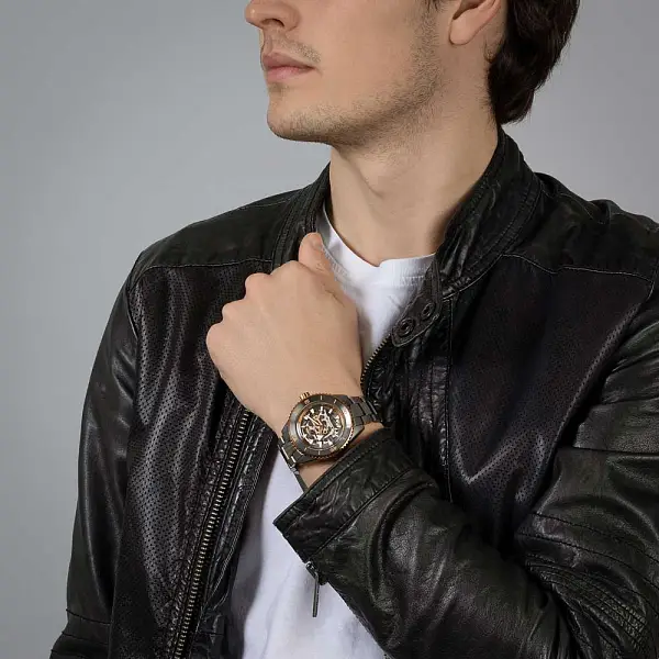 雷达库克船长高科技陶瓷镂空腕表 R32148162