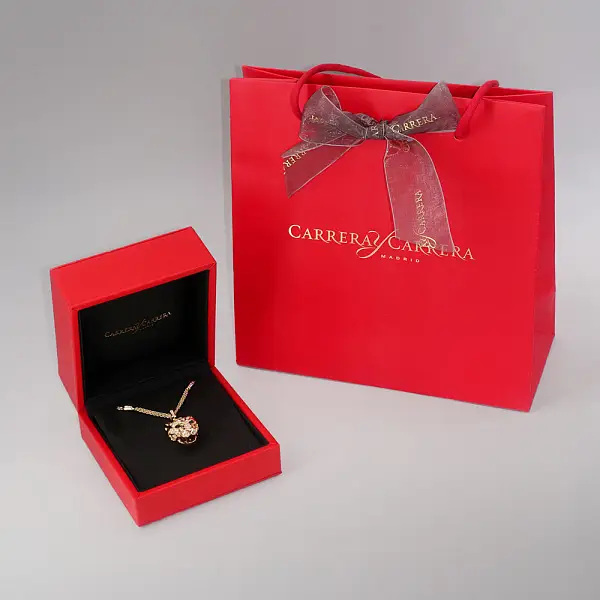 Carrera y Carrera New Shanghai 迷你金耳环