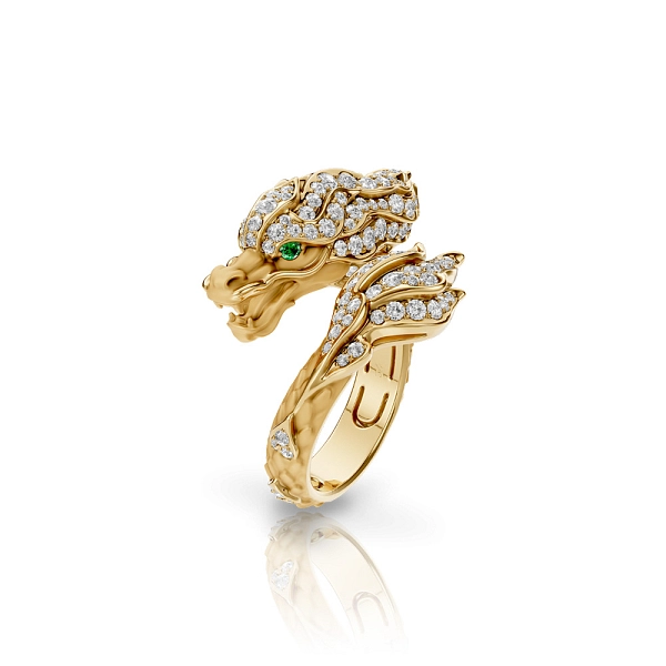 新上海 Carrera Y Carrera Maxi Pave 戒指