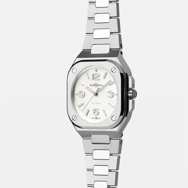 Bell & Ross Br-05 36毫米珍珠贝母钢腕表 BR05A-S-MP-ST/SST
