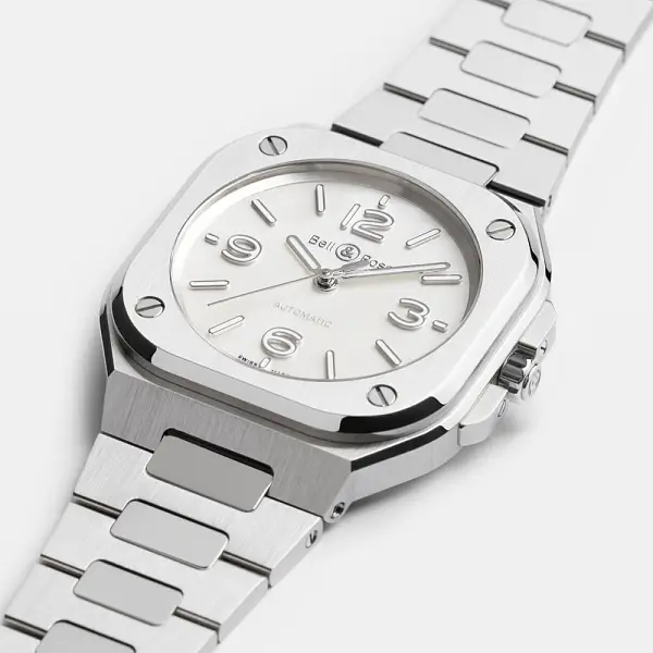 Bell & Ross Br-05 36毫米珍珠贝母钢腕表 BR05A-S-MP-ST/SST