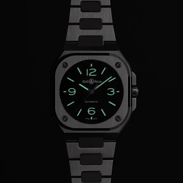 Bell & Ross BR-05 36毫米冰蓝钢BR05A-S-BU-ST/SST腕表