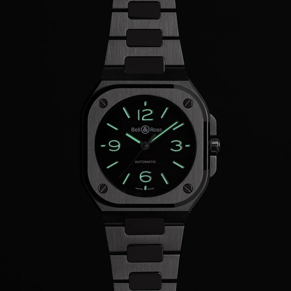 Bell & Ross BR-05 36毫米冰蓝钢BR05A-S-BU-ST/SST腕表
