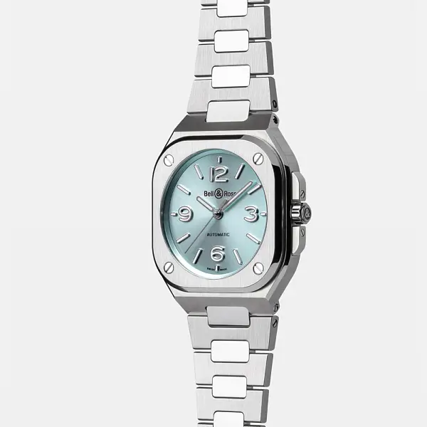 Bell & Ross BR-05 36毫米冰蓝钢BR05A-S-BU-ST/SST腕表