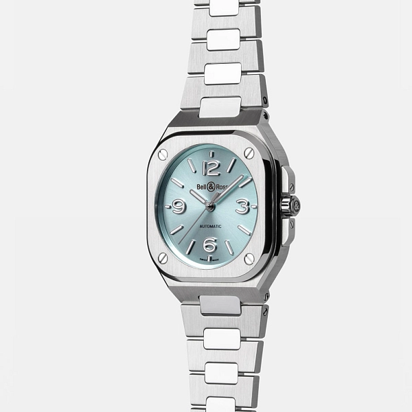 Bell & Ross BR-05 36毫米冰蓝钢BR05A-S-BU-ST/SST腕表