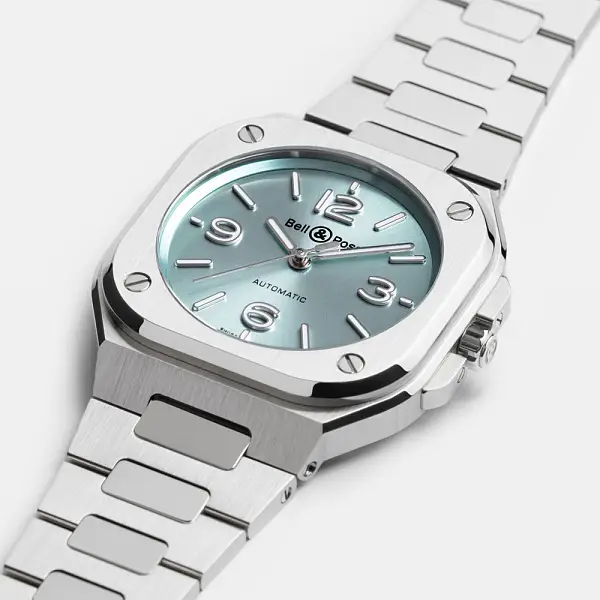 Bell & Ross BR-05 36毫米冰蓝钢BR05A-S-BU-ST/SST腕表