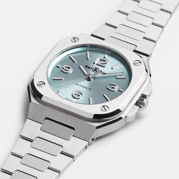 Bell & Ross BR-05 36毫米冰蓝钢BR05A-S-BU-ST/SST腕表