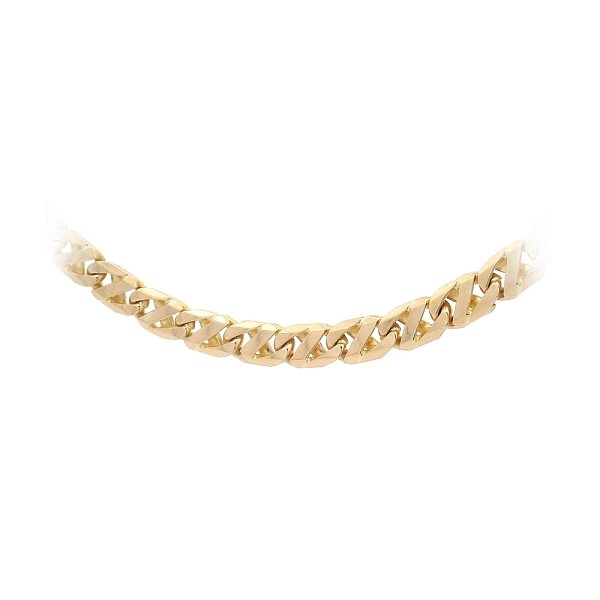 14K 黄金Gucci链项链，51 厘米