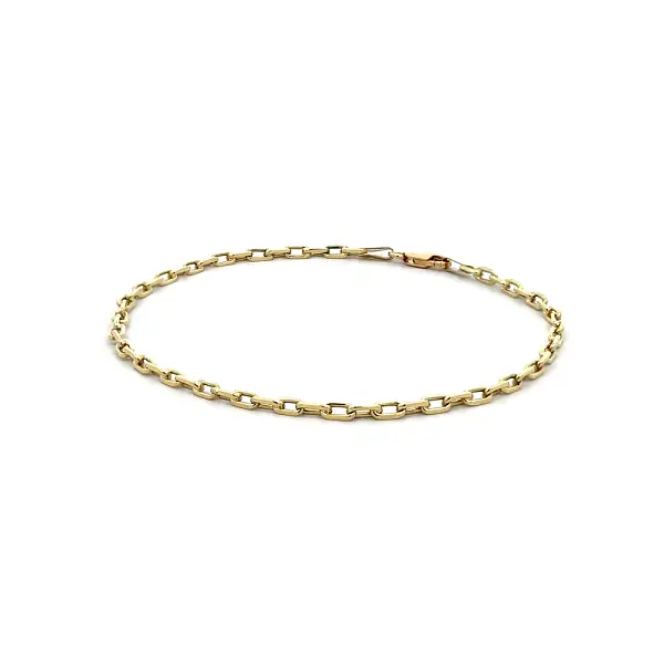14K 黄金Anker链手链