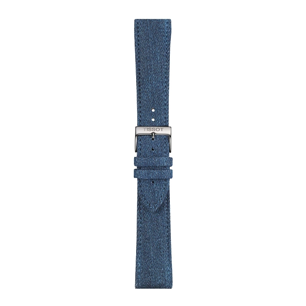 蓝色织物表带 Tissot 22 毫米 T852.046.781