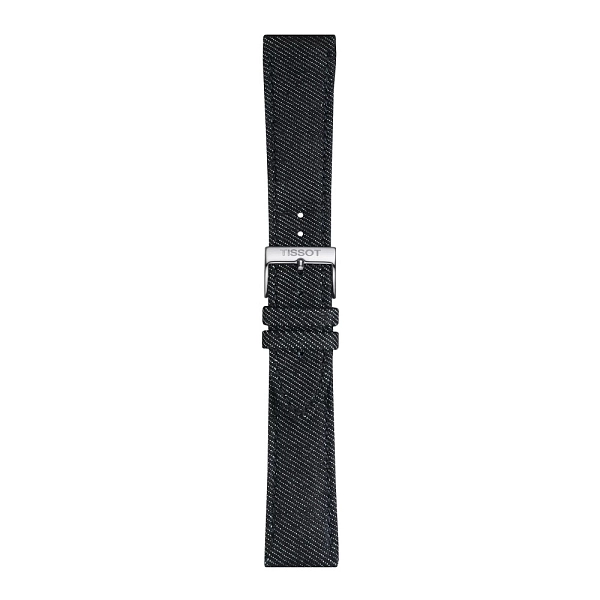 蓝色织物表带 Tissot 22 毫米 T852.046.779