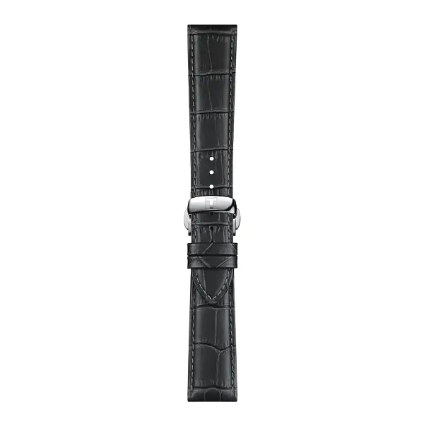灰色皮革表带 Tissot 21 毫米 T852.045.750