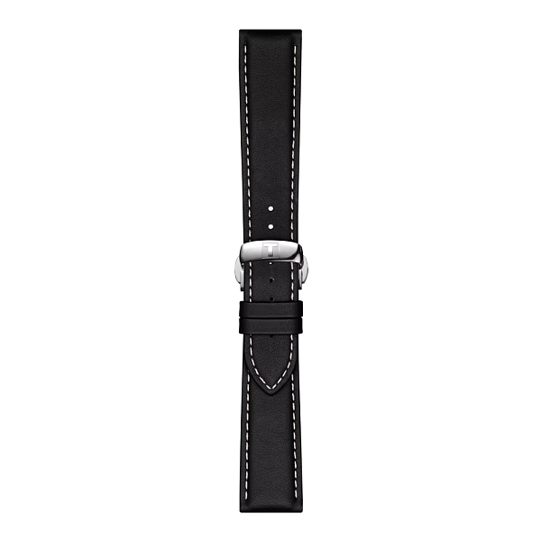 黑色皮革表带 Tissot 21 毫米 T852.044.599