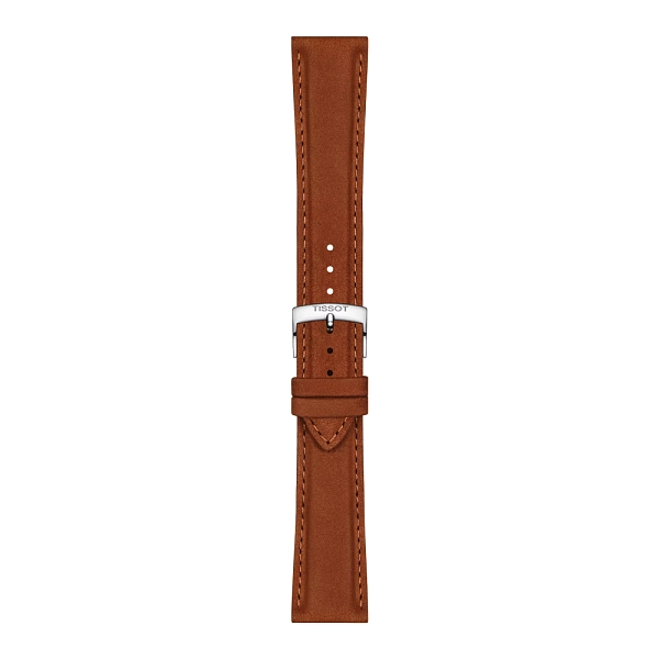Camel 皮革表带 Tissot 21 毫米 T852.048.229