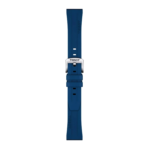 蓝色橡胶表带 Tissot 20 毫米 T852.044.837