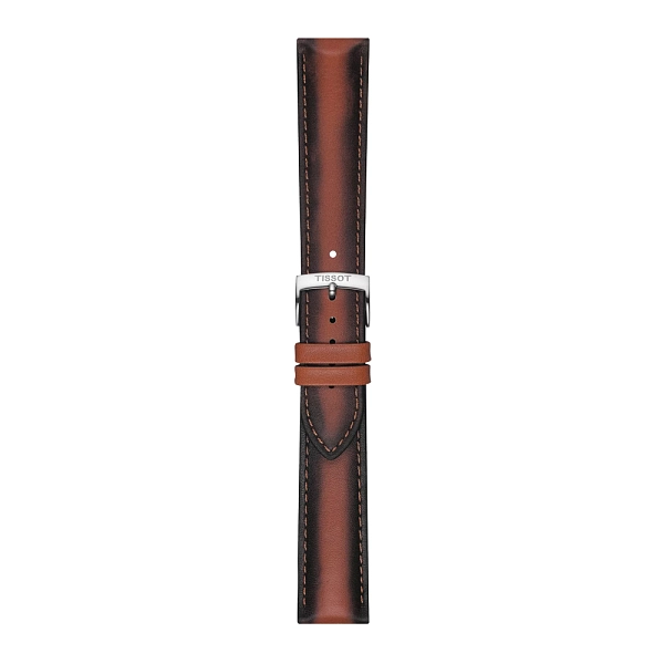 棕色皮革表带 Tissot 20 毫米 T852.046.842