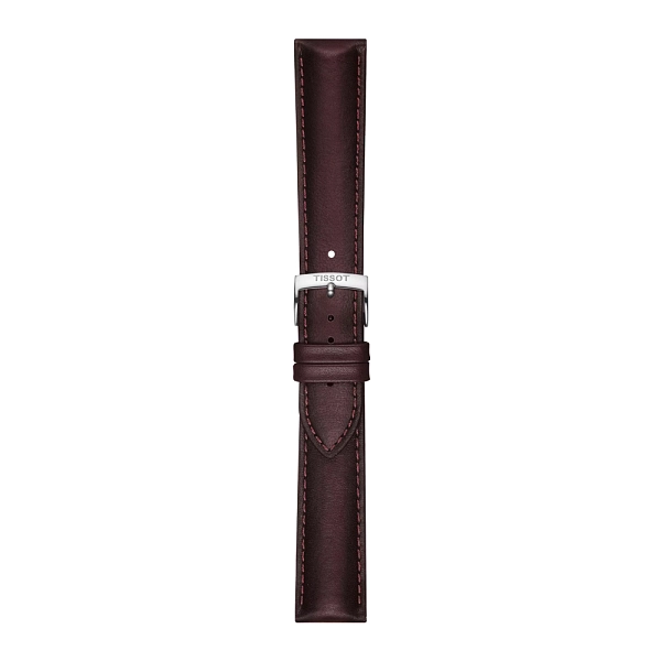 棕色皮革表带 Tissot 20 毫米 T852.046.838
