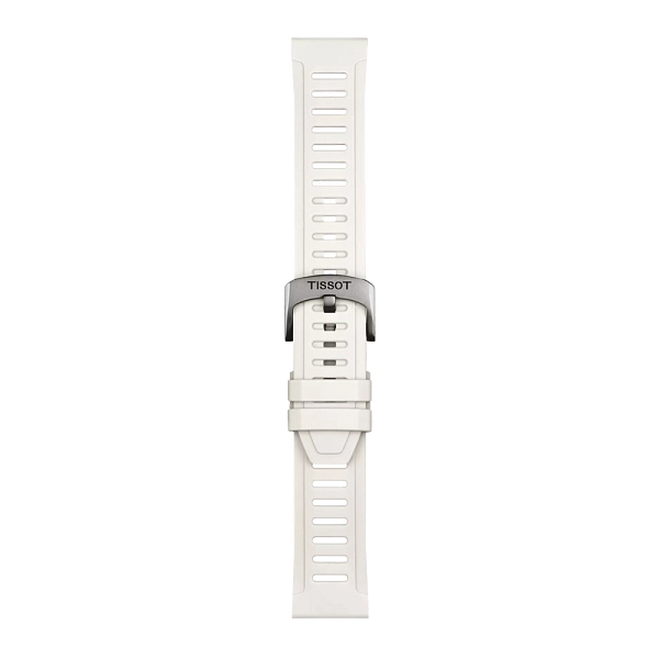 白色硅胶表带 Tissot 21 毫米 T852.049.245