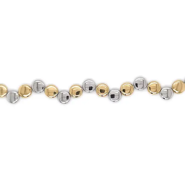 优雅双色金女式项链