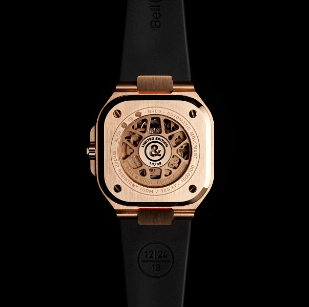 Bell & Ross BR 05 Skeleton Gold BR05A-PG-SK-PG/SRB