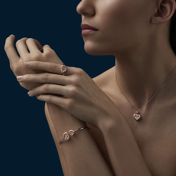 Chopard Happy Diamonds 黄金手链 85A614-5001