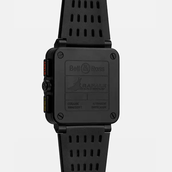 Bell & Ross BR-03 Chrono Rafale Solo Display BR0394-RSD-CE/SRB