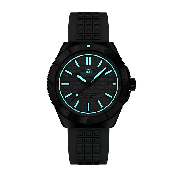 Fortis Marinemaster M-40 雪白色地平线表带 F8120009