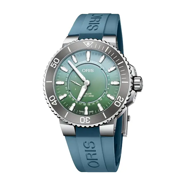 Oris Aquis Dat Watt限量表II 01 743 7734 4197-套装