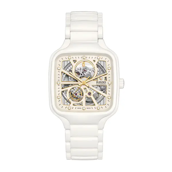 雷达 True Square 自动镂空心形腕表 R27073702