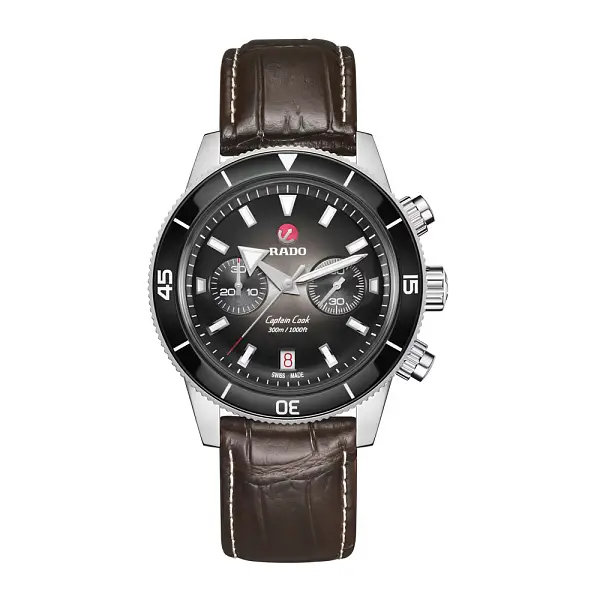 雷达库克船长自动计时码表 R32145158