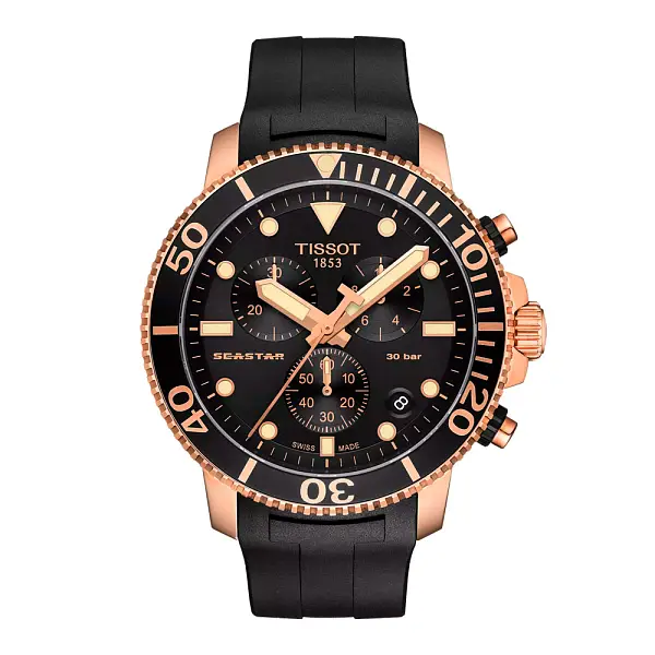 天梭 Seastar 1000 计时表 T120.417.37.051.00