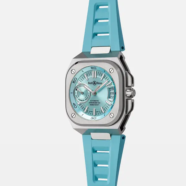 Bell & Ross BR-X5 Ice Blue Steel BRX5R-IB-ST/SRB